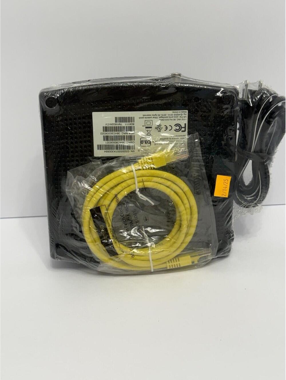 New Sealed ARRIS TM1602A Cable Telephony Modem DOCSIS 3.0